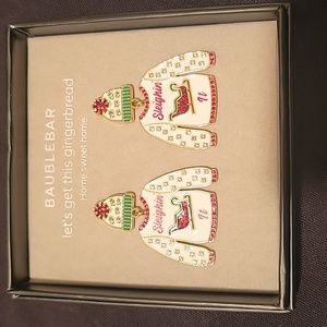 Baublebar Christmas Earrings